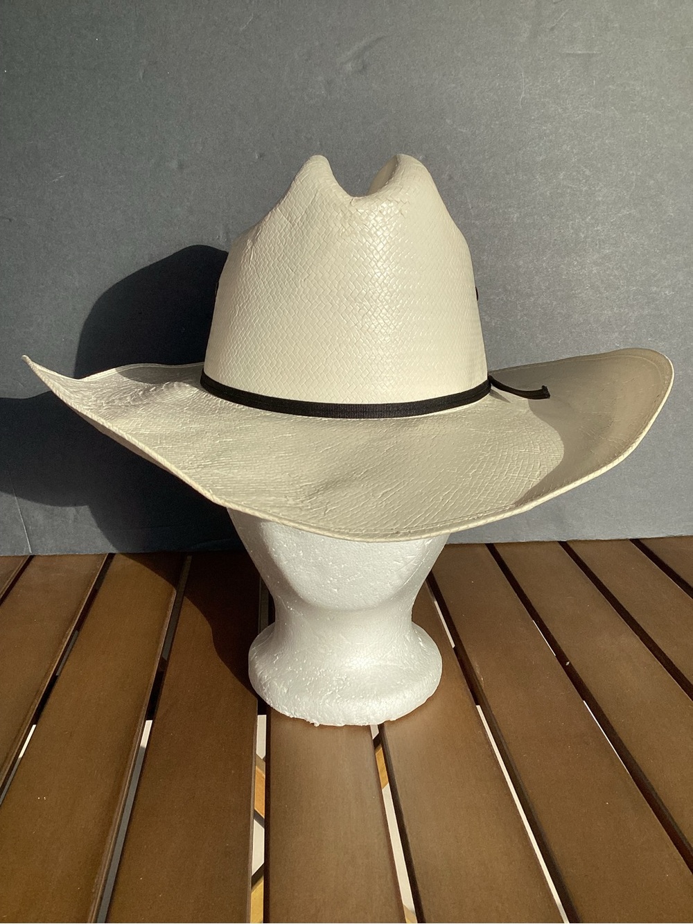 Texas hat company Hand Woven Shantung Cowboy Hat 20x size ~7